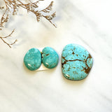 Large Sky Blue Mixed Number 8 Turquoise, Set of 3 Background