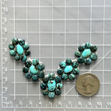 Small Mixed Mixed Yungai Turquoise, Set of 42 Dimensions