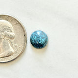 Small Ocean Blue Round Lander Blue Turquoise Dimensions