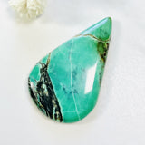 Large Sea Green Teardrop Crescent Lake Variscite Background
