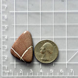 Large Red Triangle White Buffalo Dolomite Dimensions