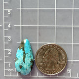 Large Sky Blue Teardrop Ithaca Peak Turquoise Dimensions