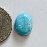 L14 x W11 x H6 Sky Blue Freeform Bisbee Turquoise Dimensions