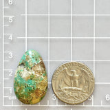 Large Sea Green Freeform Royston Turquoise Dimensions