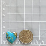 Large Sky Blue Heart Ithaca Peak Turquoise Dimensions