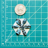 Small Ocean Blue Mixed Yungai Turquoise, Set of 7 Dimensions