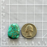 Large Sea Green Freeform Lone Mountain Turquoise Dimensions