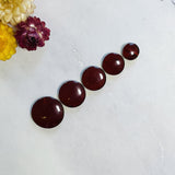 Medium Red Round Rosarita, Set of 5 Background