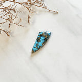 Large Sky Blue Freeform Ithaca Peak Turquoise Background