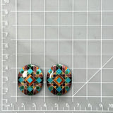 23x28mm Oval Inlay, Set of 2