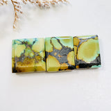 Medium Sea Green Bar Treasure Mountain Turquoise, Set of 3 Background