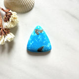 Large Sky Blue Triangle Ithaca Peak Turquoise Background