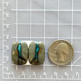 Large Ocean Blue Cushion Royston Turquoise, Set of 2 Dimensions