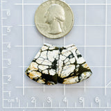 Large Purple Petal Purple Lavender Variscite, Set of 2 Dimensions