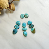 Small Mixed Mixed Lone Mountain Turquoise, Set of 11 Background