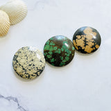 Large Mixed Round Mixed Turquoise, Set of 3 Background