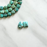 Small Sky Blue Mixed Namtso Lake Turquoise, Set of 2 Background
