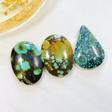Large Mixed Mixed Mixed Turquoise, Set of 3 Background