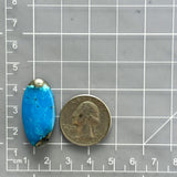 Large Ocean Blue Freeform Ithaca Peak Turquoise Dimensions