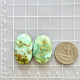 Mint Green Treasure Mountain Turquoise Round Beads Dimensions