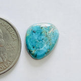 L15 x W13 x H4 Sky Blue Freeform Bisbee Turquoise Dimensions