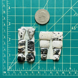 Small Mixed Mixed White Buffalo Dolomite, Set of 14 Dimensions