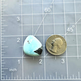 Large Sky Blue Freeform Blue Moon Turquoise Dimensions