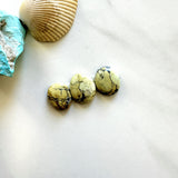 Small Yellow Mixed Treasure Mountain Turquoise, Set of 3 Background