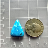 Large Sky Blue Triangle Ithaca Peak Turquoise Dimensions