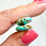 Ocean Blue Number 8 Turquoise Top Drilled Briolette