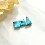 Small Sky Blue Mixed Yungai Turquoise, Set of 3 Background