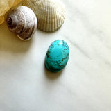 Large Sky Blue Oval Yungai Turquoise Background