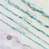 Sky Blue Yungai Turquoise Nugget Beads