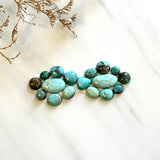 Small Mixed Mixed Mixed Turquoise, Set of 17 Background