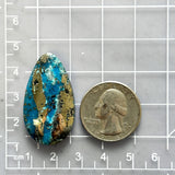 Large Sky Blue Teardrop Ithaca Peak Turquoise Dimensions