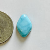 L16 x W11 x H5 Sky Blue Diamond Bisbee Turquoise Dimensions