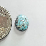 L11 x W9 x H4 Sky Blue Freeform Bisbee Turquoise Dimensions