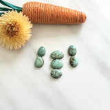 Small Mint Green Mixed Number 8 Turquoise, Set of 7 Background