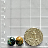Small Mixed Oval Broken Arrow Variscite, Set of 2 Dimensions