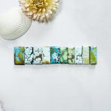 Medium Mixed Bar Mixed Turquoise, Set of 10 Background
