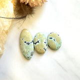 Large Yellow Mixed Treasure Mountain Turquoise, Set of 3 Background