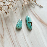 Large Sky Blue Mixed Treasure Mountain Turquoise, Set of 2 Background