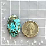 Large Sky Blue Oval Ithaca Peak Turquoise Dimensions