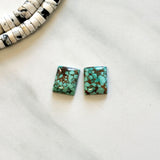 Small Sky Blue Bar Namtso Lake Turquoise, Set of 2 Background