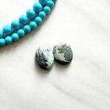 Small Faint Green Mixed Purple Lavender Variscite, Set of 2 Background