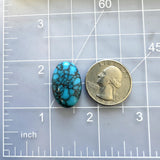 Large Sky Blue Oval Prince Egyptian Turquoise Dimensions