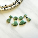 Small Sea Green Mixed Treasure Mountain Turquoise, Set of 8 Background