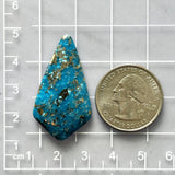 Large Ocean Blue Shield Ithaca Peak Turquoise Dimensions