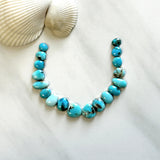 Small Sky Blue Mixed Lone Mountain Turquoise, Set of 18 Background