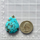 Large Sky Blue Teardrop Ithaca Peak Turquoise Dimensions
